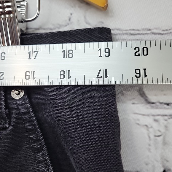 Dickies Flex Jeans Pants Mens sz 38X32 Black Workwear Flaw - Picture 6 of 15